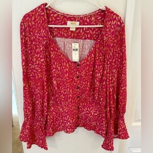 Anthropologie Maeve Top with tags